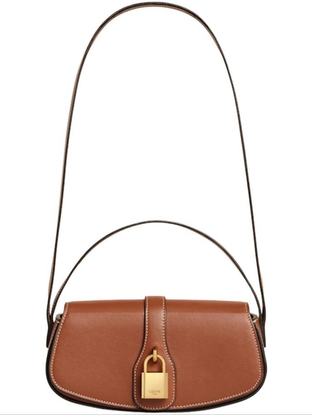 Brand New!!!! Celine Tabou Clutch On Strap Tan LOCK COMES WITH COA!!! Unused!!!